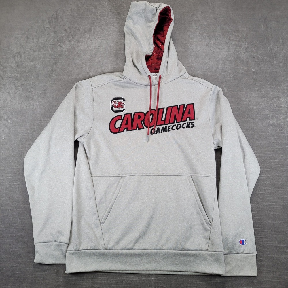 Champion Hoodie Mens‎ Small Gray South Carolina Gamecocks Pullover